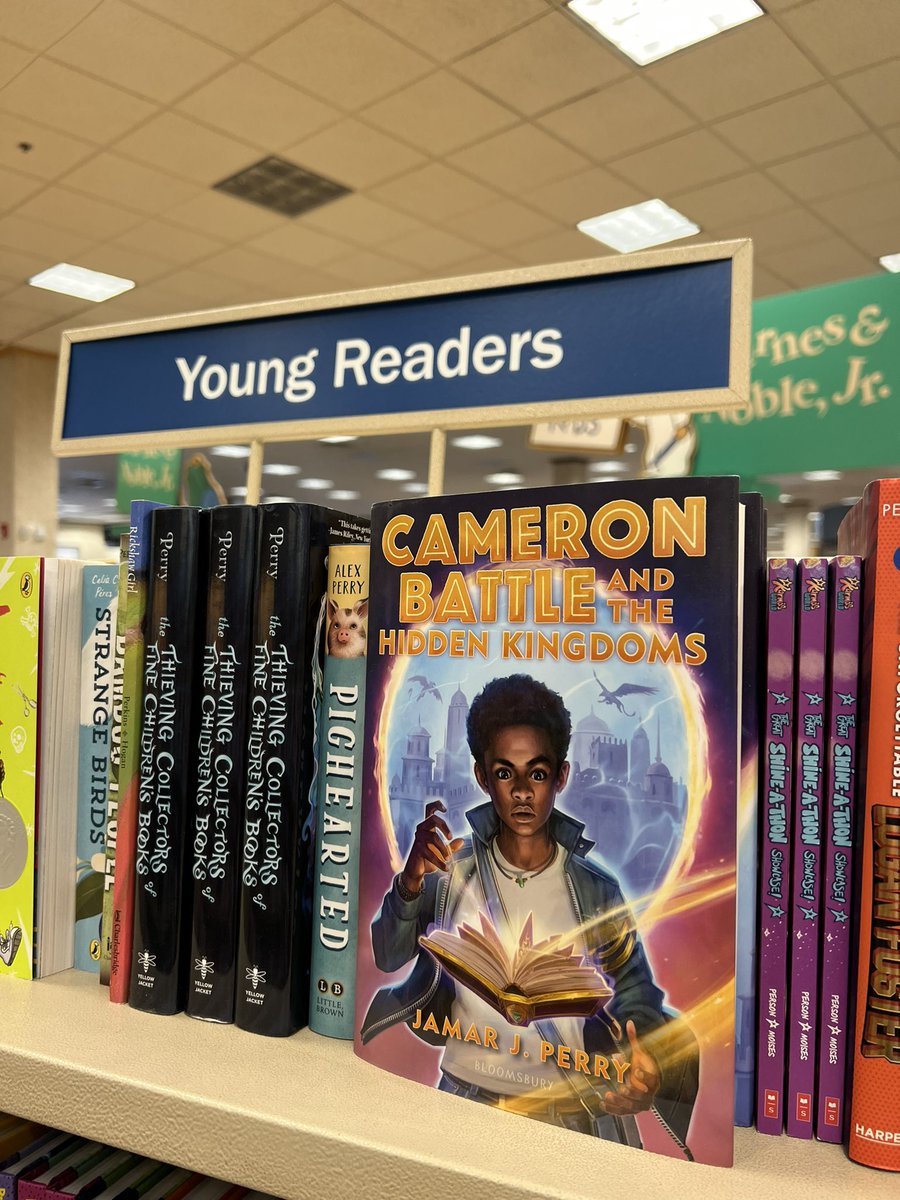 Spotted at my local #BarnesandNoble. Congrats Dr. @jamarperry on your debut novel. 
Here’s to many more successes. #booksinthewild 
#writingcommmunity 

@BNBuzz