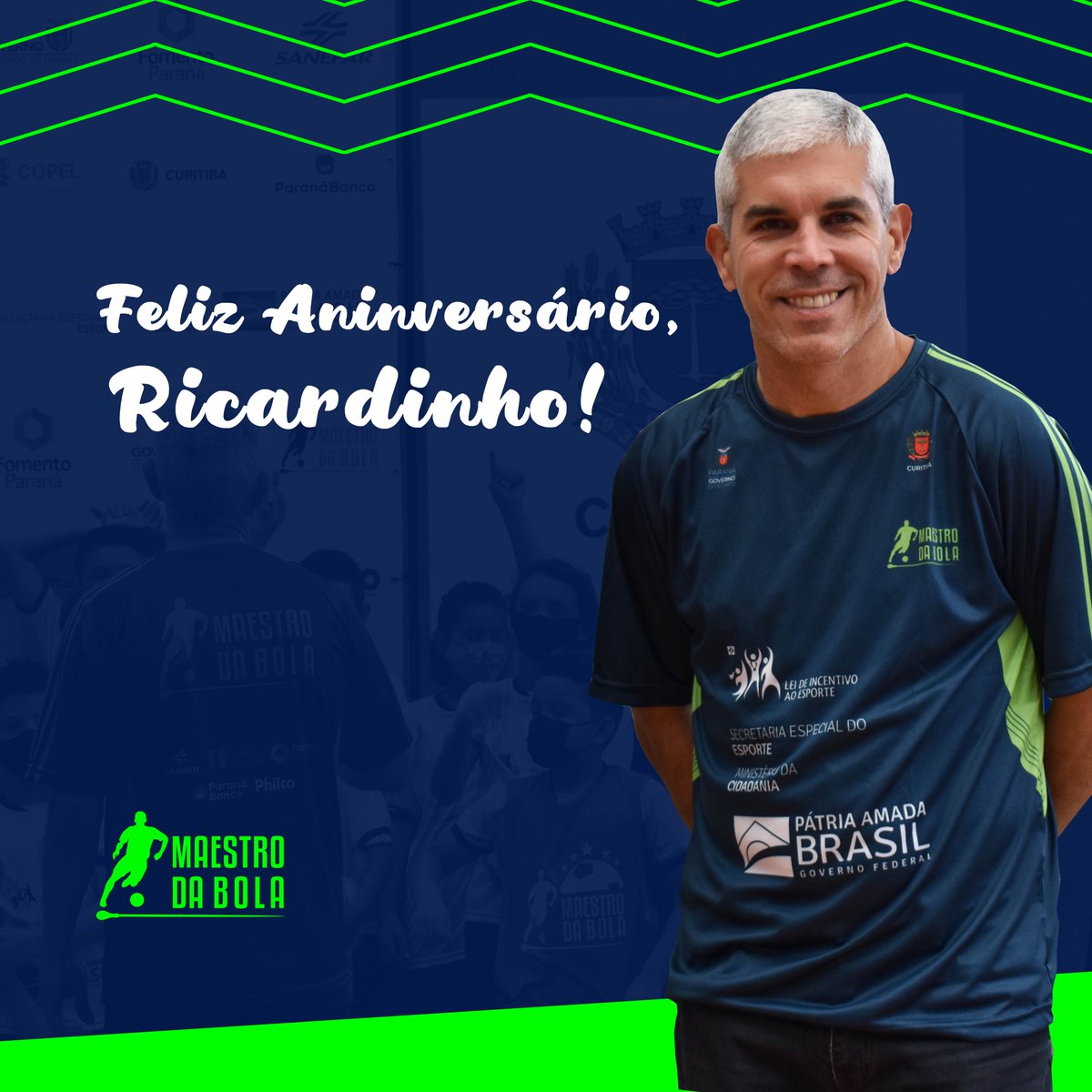 maestroprojeto's tweet photo. Hoje é um dia muito especial, aniversário do nosso Maestro Parabéns, Ricardinho! 🎂 https://t.co/Dj47d75zcp
