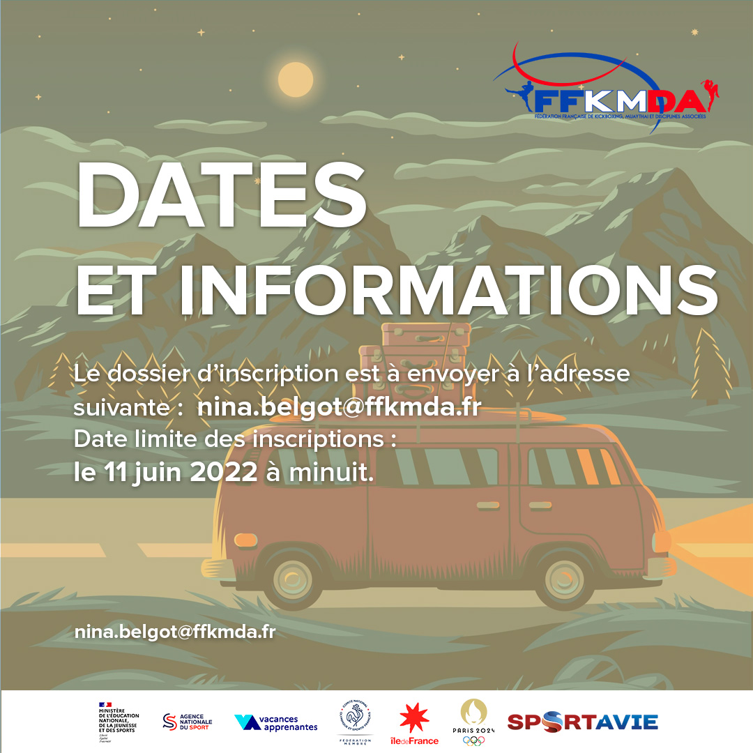 ffkmda's tweet photo. La FFKMDA offre à 72 licenciés âgés de 10 à 16 ans issus de famille en situation précaire des vacances apprenantes aux @2ALPES 🏔️:
➡️ Du 10 au 15/07
➡️ Du 24 au 29/07
➡️ Du 14 au 19/08
➡️ Du 21 au 26/08
Infos👉 https://t.co/7NjPQk6fAs
@education_gouv @Agence_du_Sport @Sports_gouv https://t.co/JXC0fzOz3t
