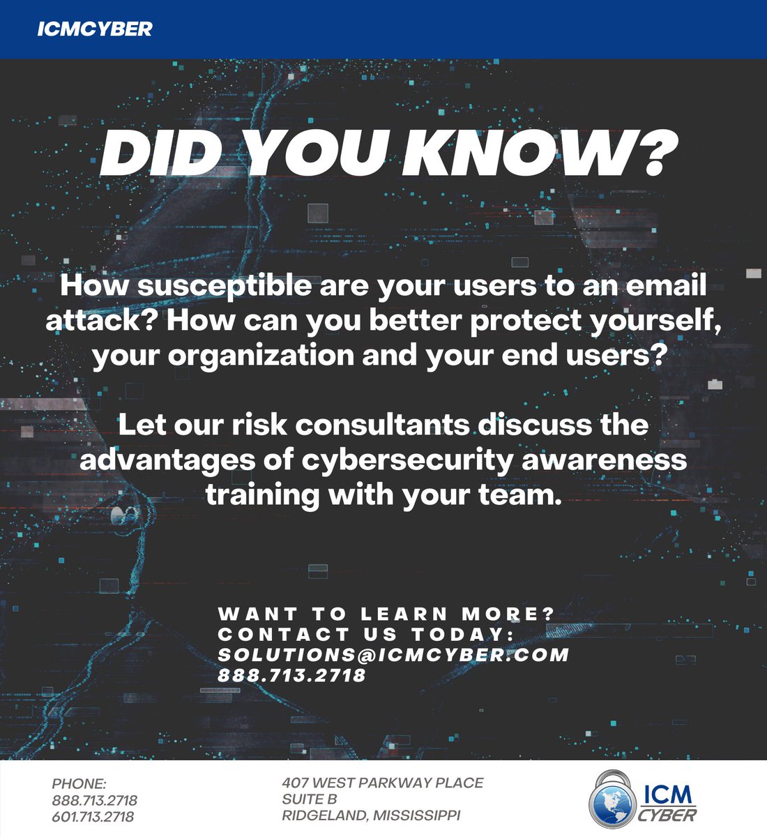 ICMCYBER1's tweet photo. Are you a cyber target? YES! YOU ARE! #CyberSecurity https://t.co/sQUZ5Y642a