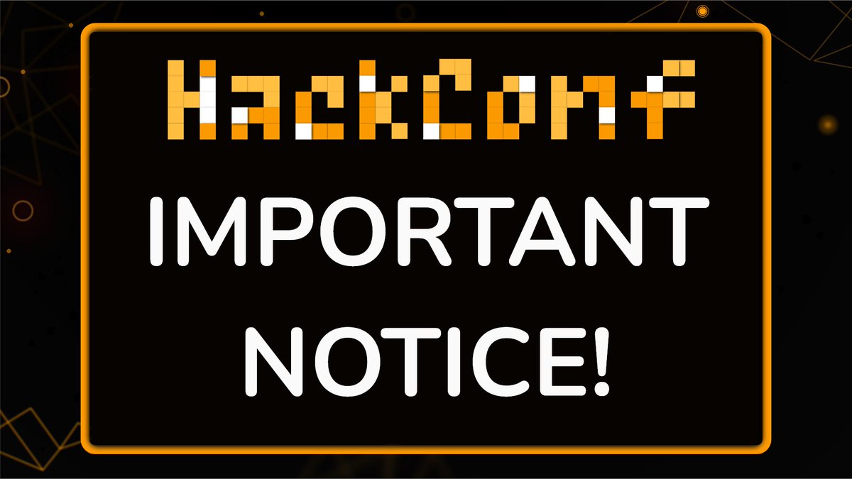 HackConf tweet media