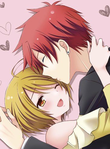 キスの日か〜💋(もはや毎年載せてる気がするハリほま過去絵) 