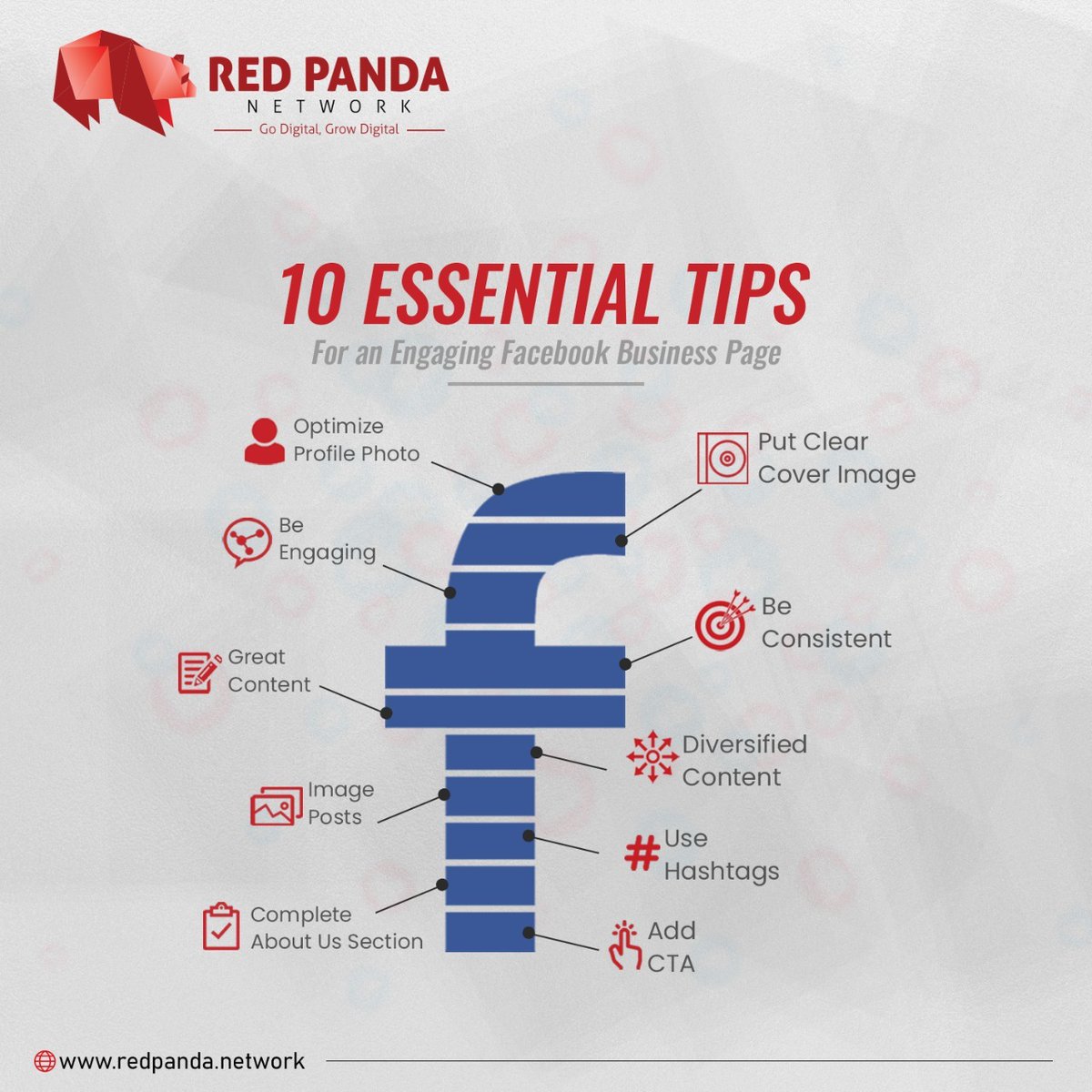 redpandaservice's tweet image. 10 Essential things that makes your Facebook page more engaging!

Get in touch with us today, DM us!
www.redpanda.n#iosapp 

#redpanda  #appdevelpment #technologysolutions #DevelopmentAgency #webapps #andrioddevelopment #iosapp