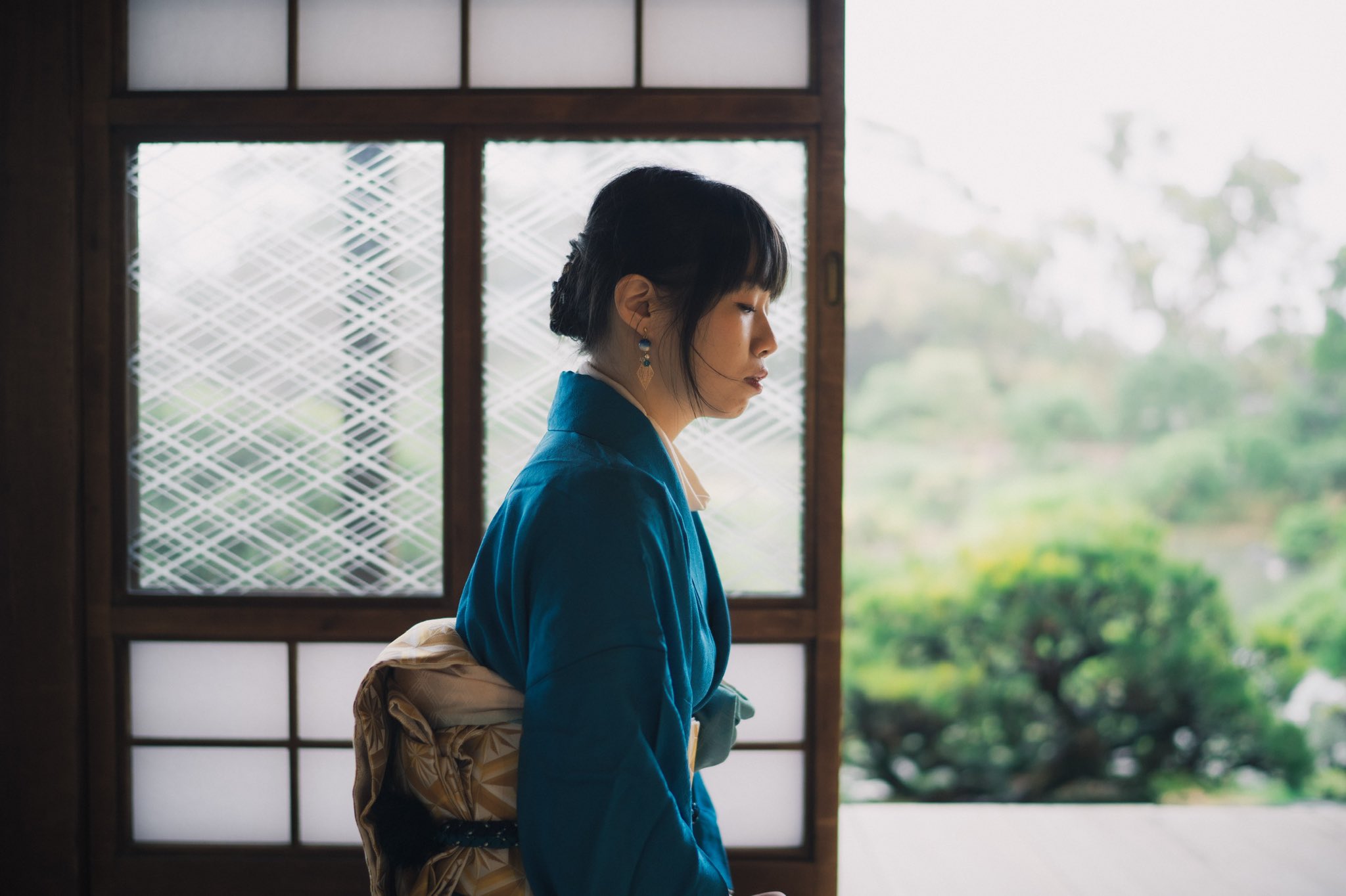 想 創 蒼 】羽織り 和装ブランド作家 山本丈之先生 正絹 小紋 gruporio.net