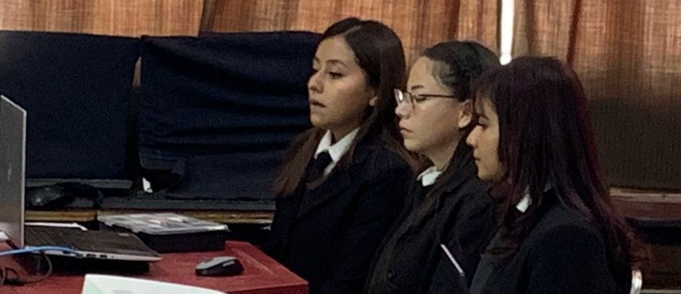 Felicitamos al equipo de CECyTE Boquilla de las Perlas, integrado por Estrella Jáquez Trejo, Esmeralda González Robles y Karla Martínez García, así como a su asesor Omar López, por su reciente presentación del proyecto de Ingenierías en el #FEMECI2022 #SomosCecyte #Coahuila