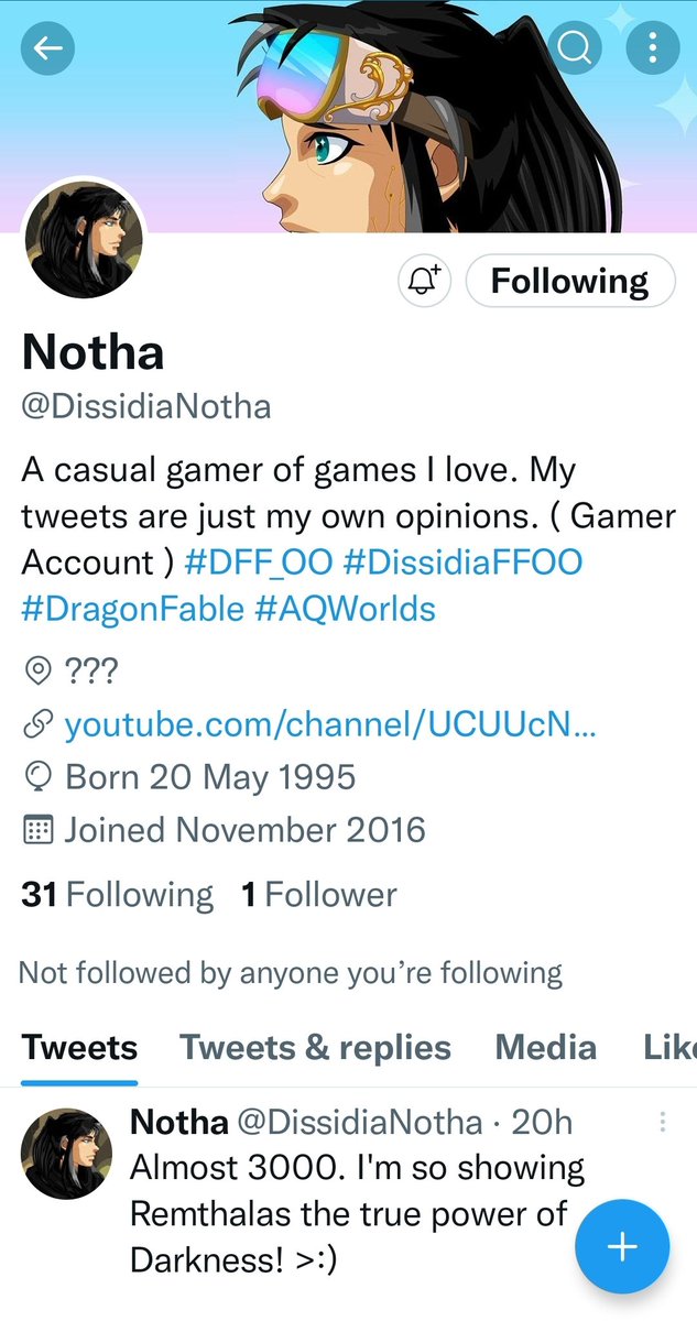 Nurse_AE1's tweet photo. Scammer Scammer Scammer
Good Morning Guys  Scammer changed his twitter Name Dont Forget To Report and write some good reviews on his YouTube Channel New Twitter name is @NothaFFOO  and old is @DissidiaNotha
https://t.co/pY2AV9dEEd
 #aqw #aq3d #Dragonfable  #mechquest #aqclassic https://t.co/W7K582x3kn