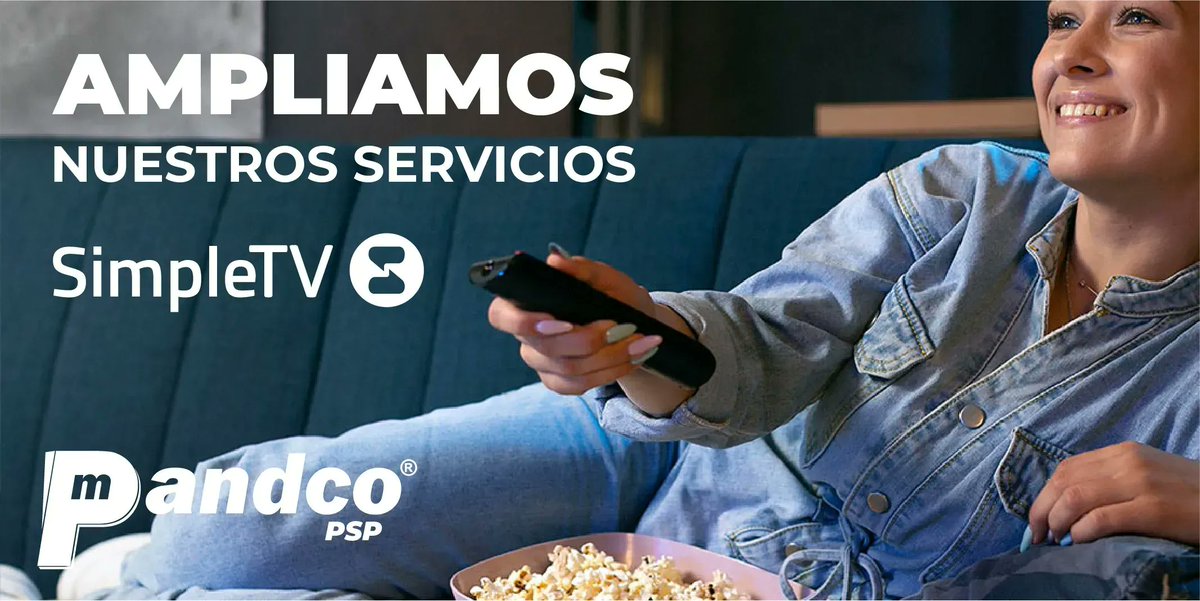 mpandcoapp's tweet photo. Ampliamos nuestros servicios.

Ahora con mPandco puedes cancelar tu servicio de Simple TV.

Ingresa en mPandco y descubre la nueva manera de gestionar tus pagos, sin comisiones.

Rápido, confiable y seguro
#PagoMovil #Pagos #Billetera #Wallet #Servicios #Movistar #Movilnet #Inter https://t.co/O5NtcSb1nd