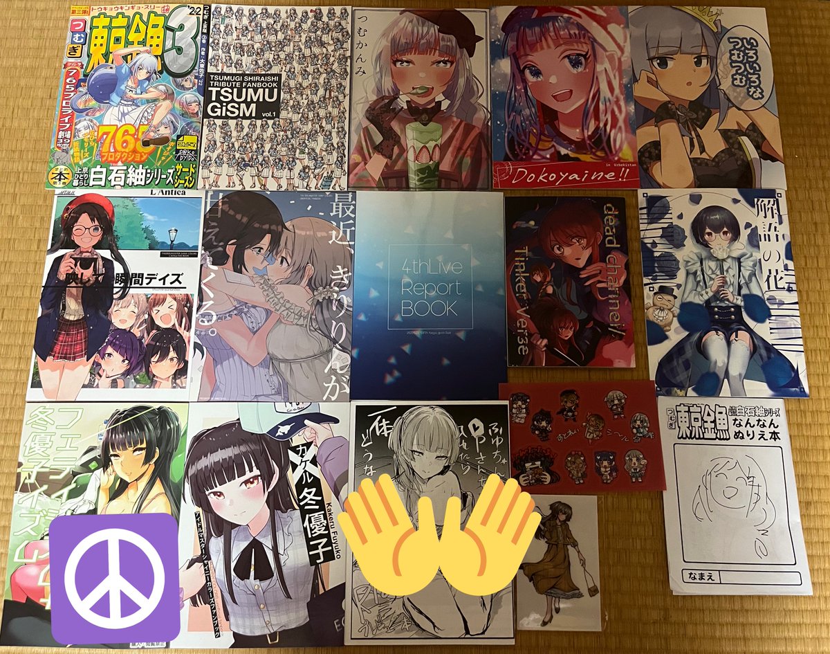 nishi07734's tweet photo. 昨日のISF09とSSF04で購入した戦利品！！
気になっていた本などを買うことができてよかったです！！
#ISF09  #SSF04 https://t.co/9TM4suOlg7