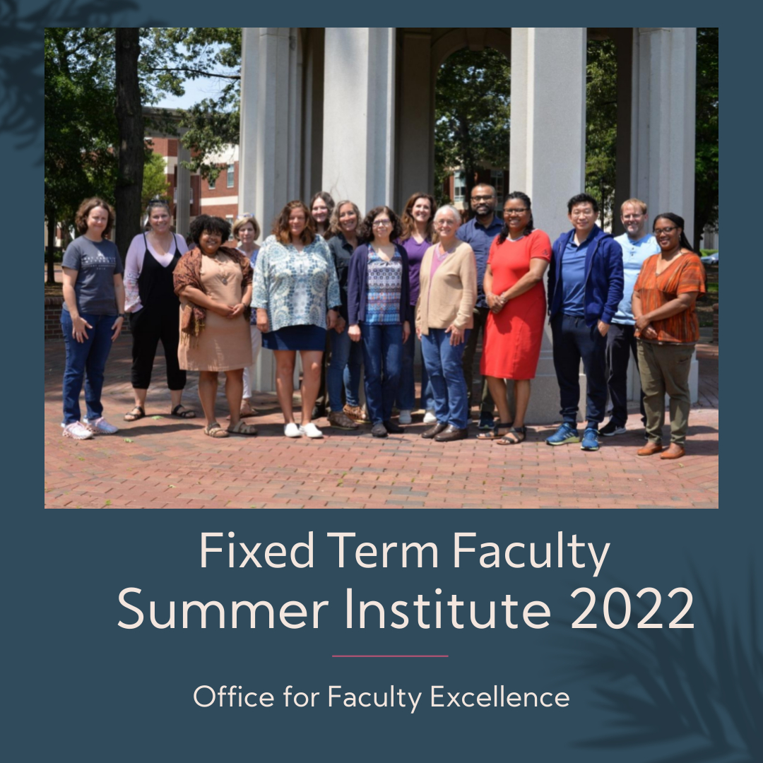 ECUOFE's tweet image. It’s a wrap! Faculty in the Summer 2022 Institute for Research and Creative Activity got so much done during our kickoff week last week!  #fixedtermfaculty #gettingthingsdone