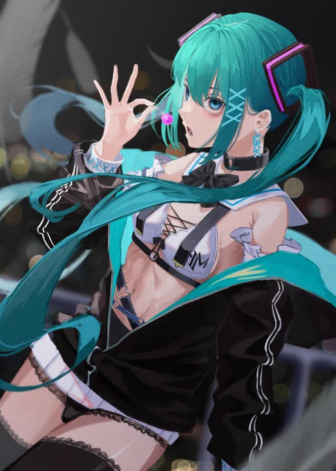 #初音ミクが好きって人にフォローされたい 
#初音ミク 
色んな初音を描いています👀 
