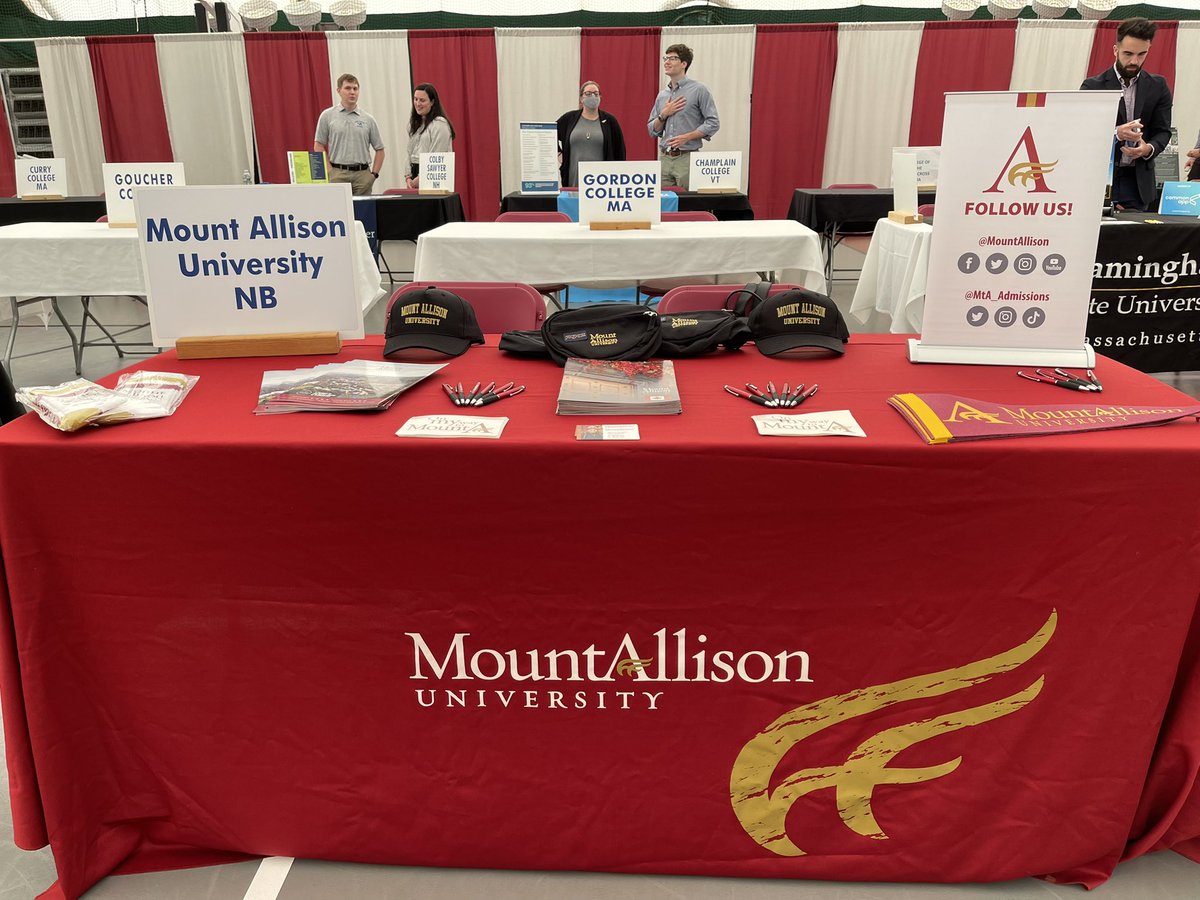 MtA_Admissions's tweet photo. Join us as NEACAC continues today at 9! #onmywaytomounta https://t.co/3oSKNX24qt