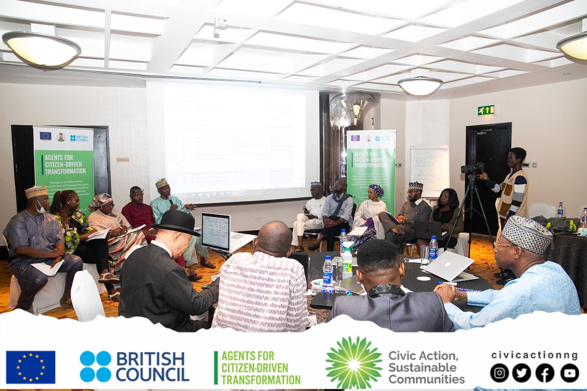 civicactionng's tweet photo. Group 1 Breakout Session.
The group debated on Translating capacity building to institutional building and how that is essential to NGO sustainability and CSOs were stressed on the necessity..
#ACTCSOsReflect
#ABUJAKANOACTReflect https://t.co/47Rh7uFUfp