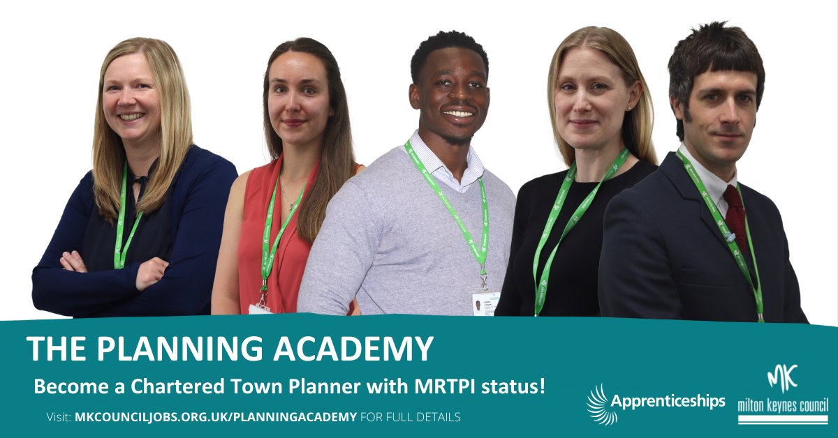 mkcouncil's tweet photo. We are excited to announce our new graduate programme - The Planning Academy! π
This is an exciting opportunity to help us shape the new city of Milton Keynes. So, If you are passionate & looking to launch your career within planning - take a look: https://t.co/YqYUA0XLwA https://t.co/Pus5OOC0Xr