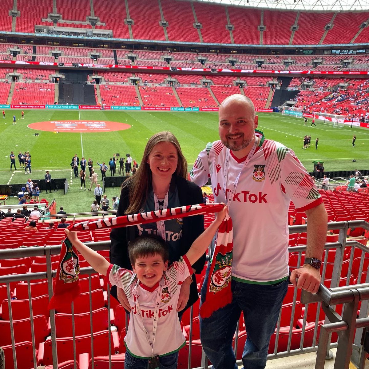 Nick Evans (@nevans_emplaw) on Twitter photo Not the result we wanted yesterday but it’s been great to see William’s love for <a href="/Wrexham_AFC/">Wrexham AFC</a> grow in his first full season going to matches. First time he has seen them lose - a true Wrexham fan now! Not the result we wanted yesterday but it’s been great to see William’s love for <a href="/Wrexham_AFC/">Wrexham AFC</a> grow in his first full season going to matches. First time he has seen them lose - a true Wrexham fan now!