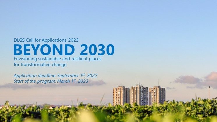 📢Apply now! DLGS announces #PhD #scholarships for young scientists in the field of #spatial #Sustainability science to explore the topic of #envisioning future places for #transformative change
Application deadline: 1st September, 2022
Details:  dlgs-dresden.de