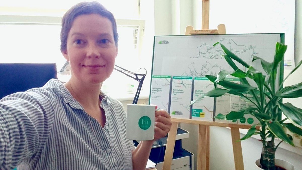 Coffee break in the studio today with all the published #GreengroundMaps