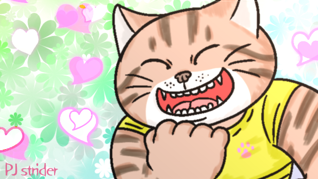 Pj ストライダー うはは Cute 猫 Kawaii Illustration イラスト Cat キジトラ T Co Hu1klkgykn Twitter
