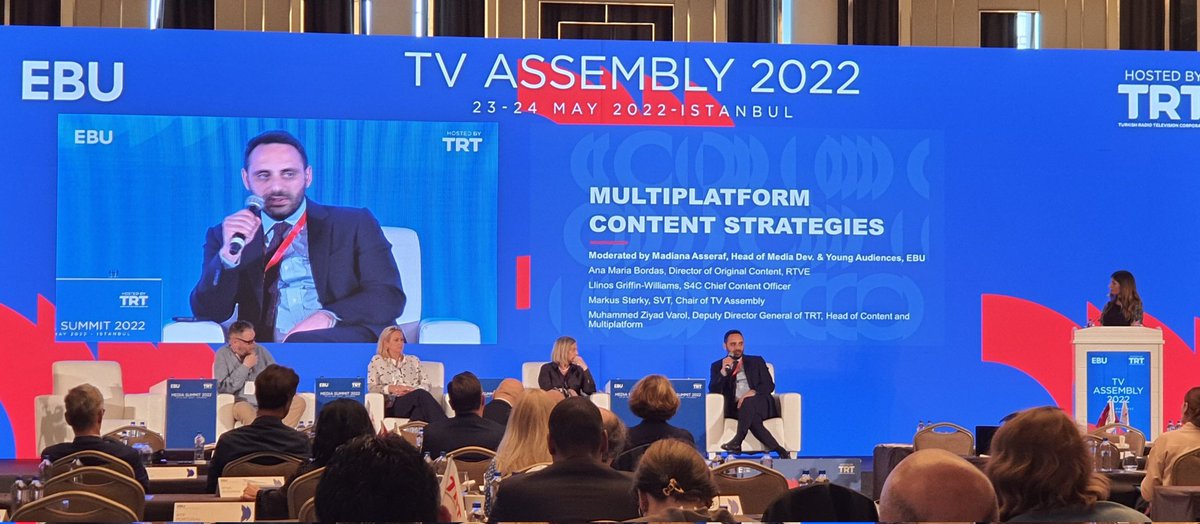 Some big brain thinking at the <a href="/EBU_HQ/">EBU</a> TV Assembly 2022, graciously hosted by <a href="/trt/">TRT</a>. 

Balancing the range of audience needs, reaching all audiences with authentic content, and commissioning for the many across a range of platforms, not just the few who pay...

#contentstrategy