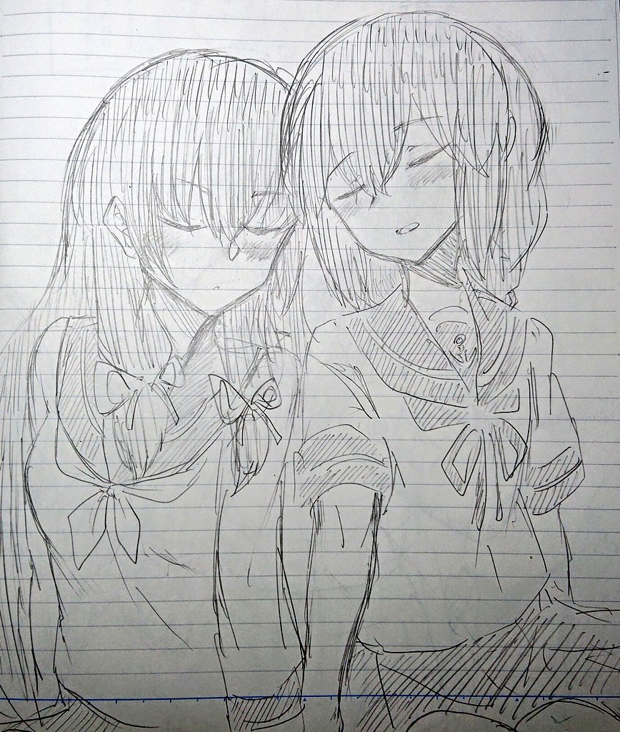 磯波ちゃん×磯風ちゃん 