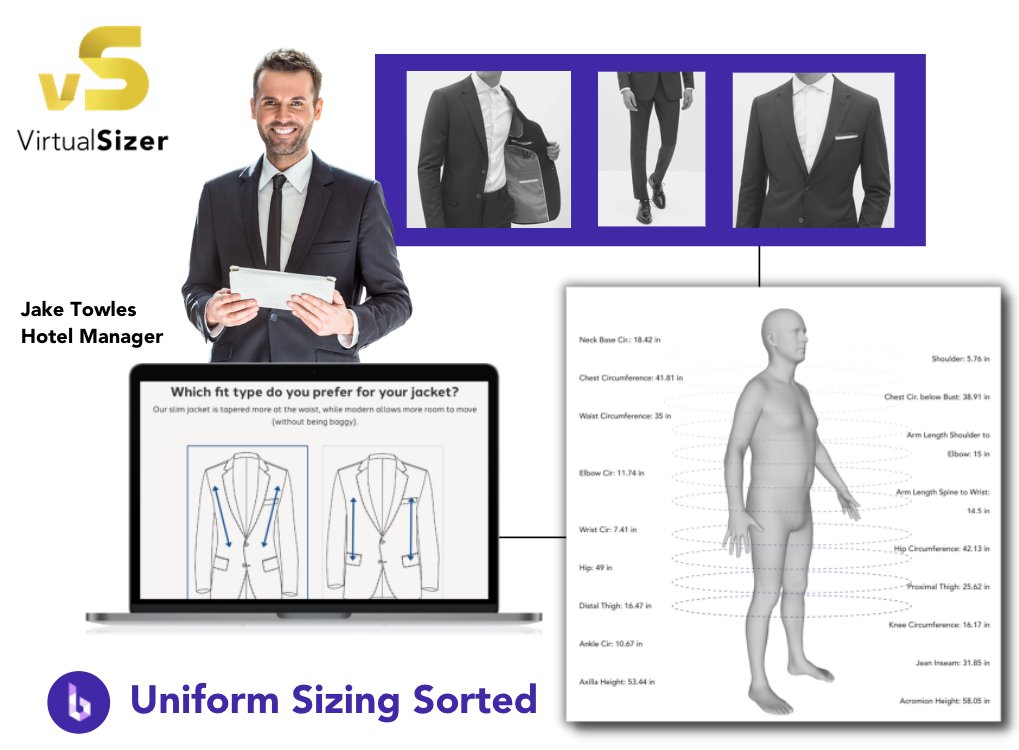 boldmetrics's tweet photo. β‘Solve sizing at scale with our Virtual Sizer AI solution that powers fit at some of the largest brands in the world! πͺ for #uniform brands looking to scale up their sizing process while reducing returns and alterations.
#VirtualFitAtYourFingertips #uniformsizing #virtualfit https://t.co/UpsvVU5hlM