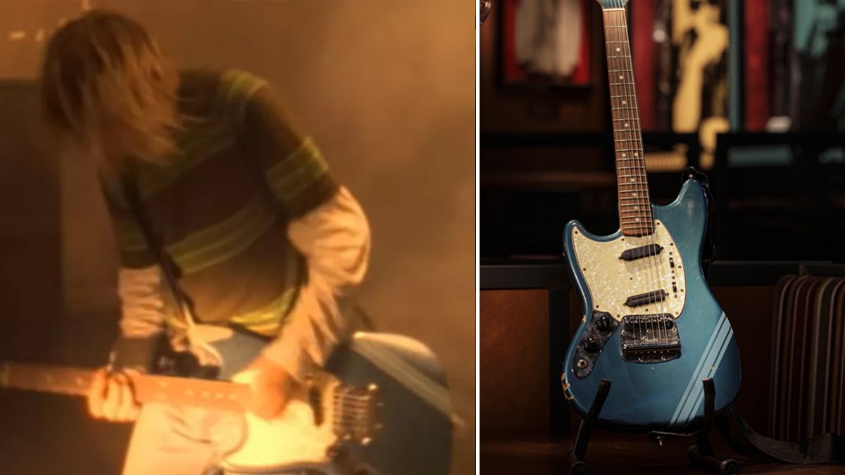 Kurt Cobain’s Smells Like Teen Spirit Fender Mustang sells at auction for $4.5 million trib.al/31Hfvs8
