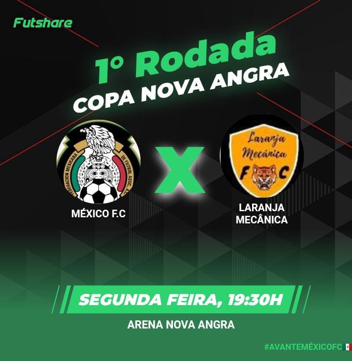 MXCFC2's tweet photo. É HOJE NOSSA GRANDE ESTRÉIA NO CAMPEONATO DA NOVA ANGRA, QUE DEUS NOS ABENÇOE E NOS PROTEJA, UM POR TODOS E TODOS PELO MÉXICO!!! #AVANTEMEXICOFC 🇲🇽 #FÉ https://t.co/NQVudFird8