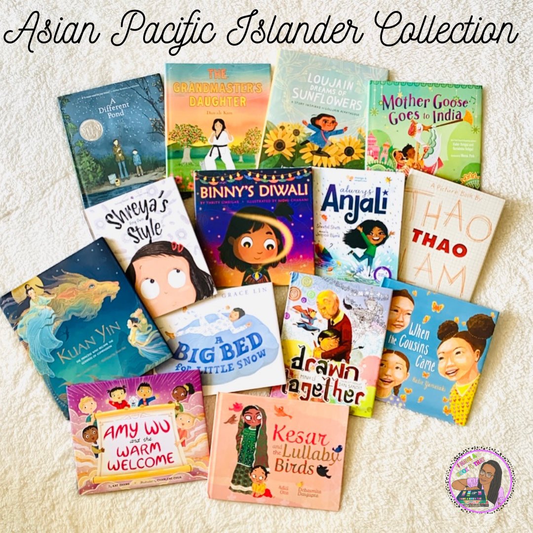 Picture book collection for #AsianPacificIslanderHeritageMonth @CapstonePub @HarperChildrens @astrakidsbooks @Scholastic @owlkids @balakidsbooks @LittleBrownYR @DisneyHyperion @HolidayHouseBks @SimonKIDS @YaliBooks