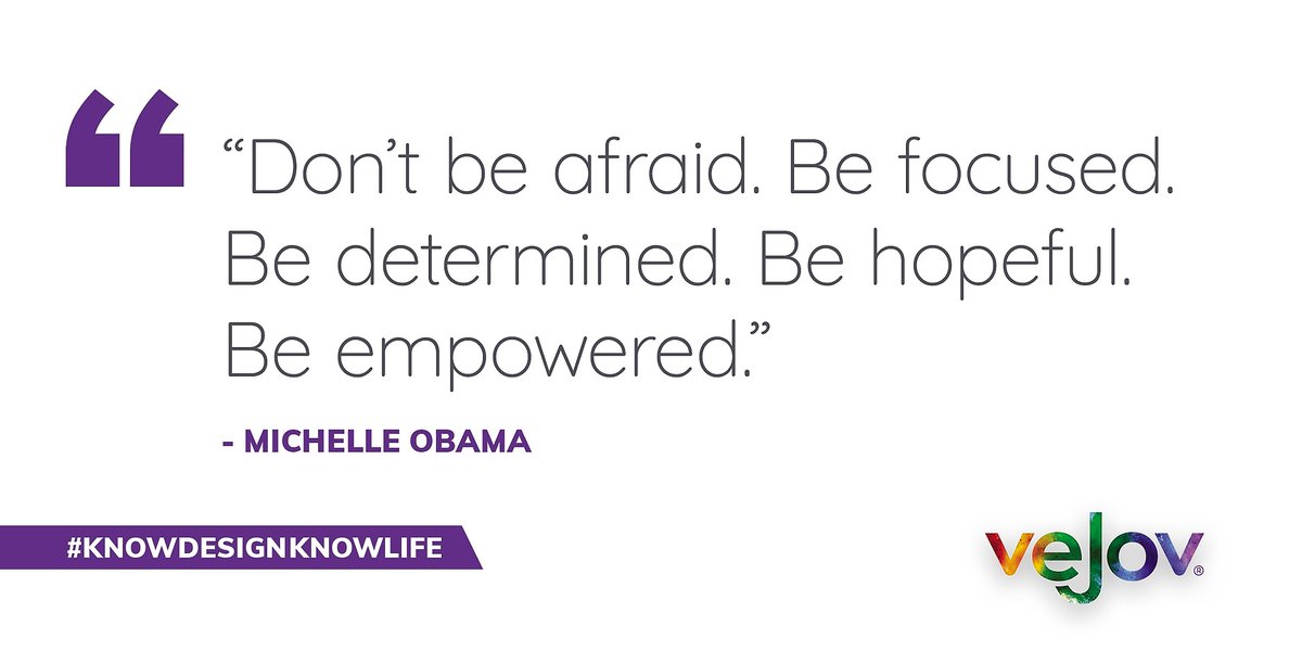 veJovDesign's tweet photo. Happy Monday! Let's start this week by crushing goals.
As Michelle Obama says, "Don't be afraid. Be focused. Be determined. Be hopeful. Be empowered" What goal are you crushing this week? 

#vejov #knowdesignknowlife #mondaymotivation https://t.co/jdma1iHOkz