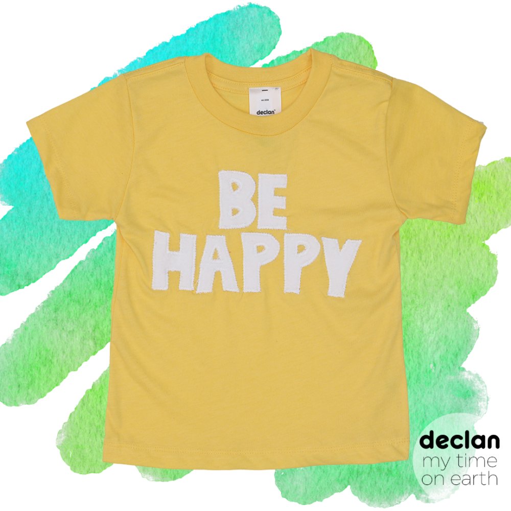 Declanla's tweet photo. A better tee can’t be found for the little ones in your life.
The Be Happy Tee is a vibrant yellow and is lovingly handcrafted in Los Angeles.
Available @ https://t.co/k3OE7M4npj
#declanlosangeles #handcraftedintheUSA #shirtsforacause https://t.co/aUQV5a4H4e