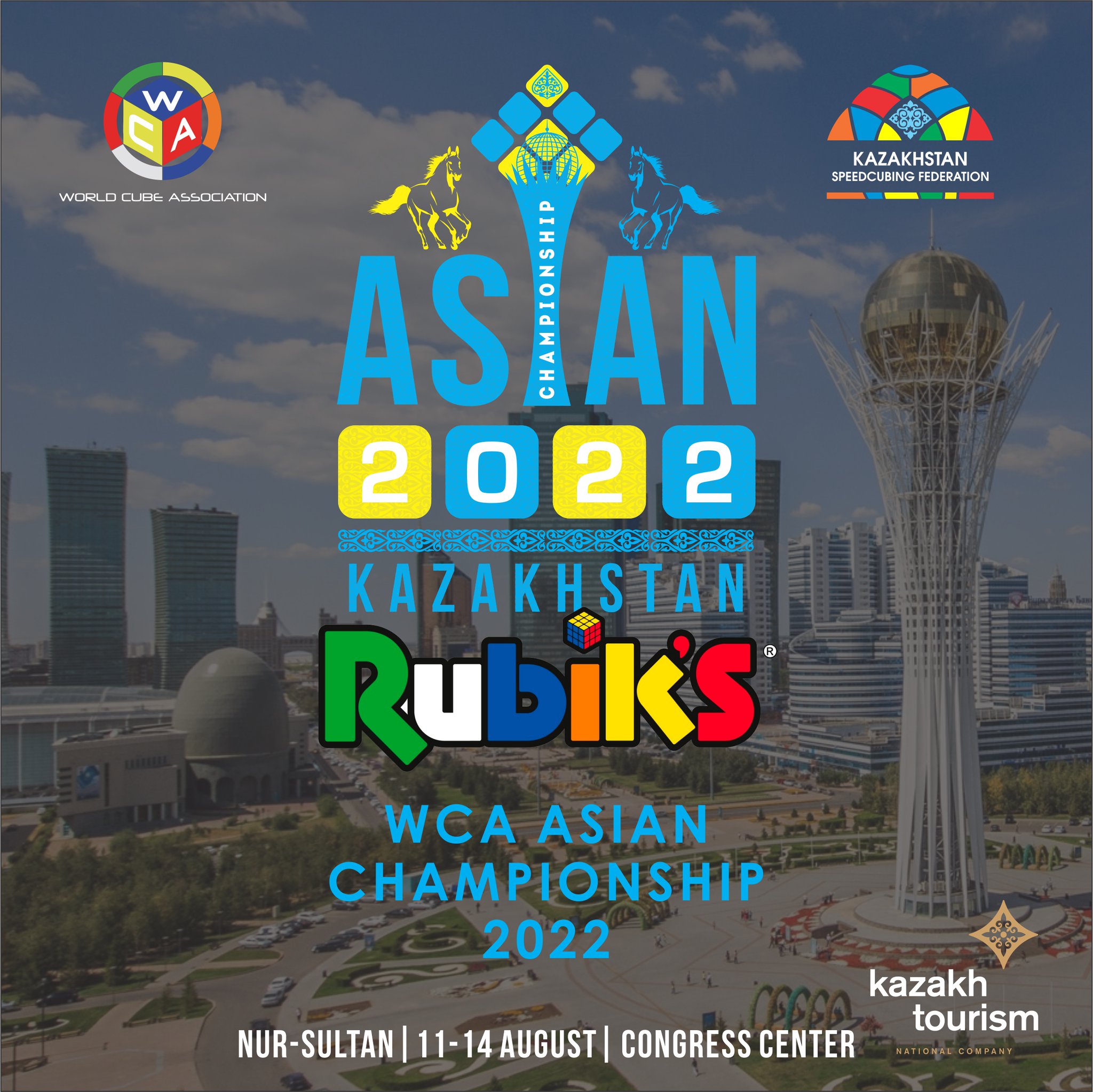 Kazakhstan Wins First Place at Asian Speedcubing Championship - The Astana  Times