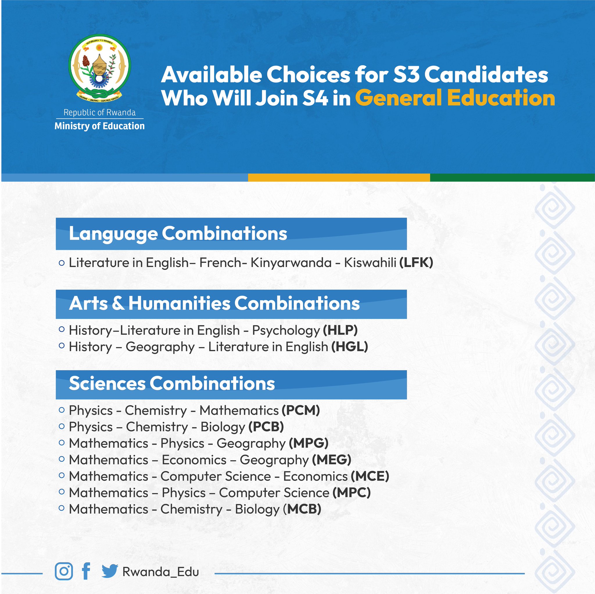 Ministry of Education | Rwanda on Twitter: 