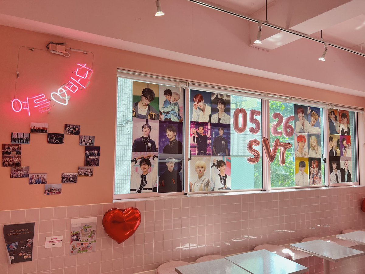 hanidiary____'s tweet photo. 一足先に行ってきました！
とっても可愛いカップと特典ありがとうございます♡" セブンティーンでいっぱいで本当に幸せな時間でした❕❕
素敵な空間をありがとうございます♪

@mygravity_mg 様　
@Saturdaying615 様
@LovinIt1004 様
@yolumlovesyou 様 https://t.co/eZlyJZad7f