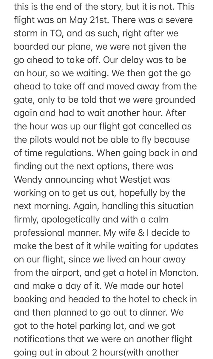 DCropley1's tweet photo. @WestJet https://t.co/peSVHzDnuU