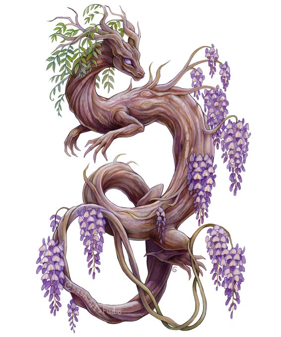 「tree wisteria」 illustration images(Latest)