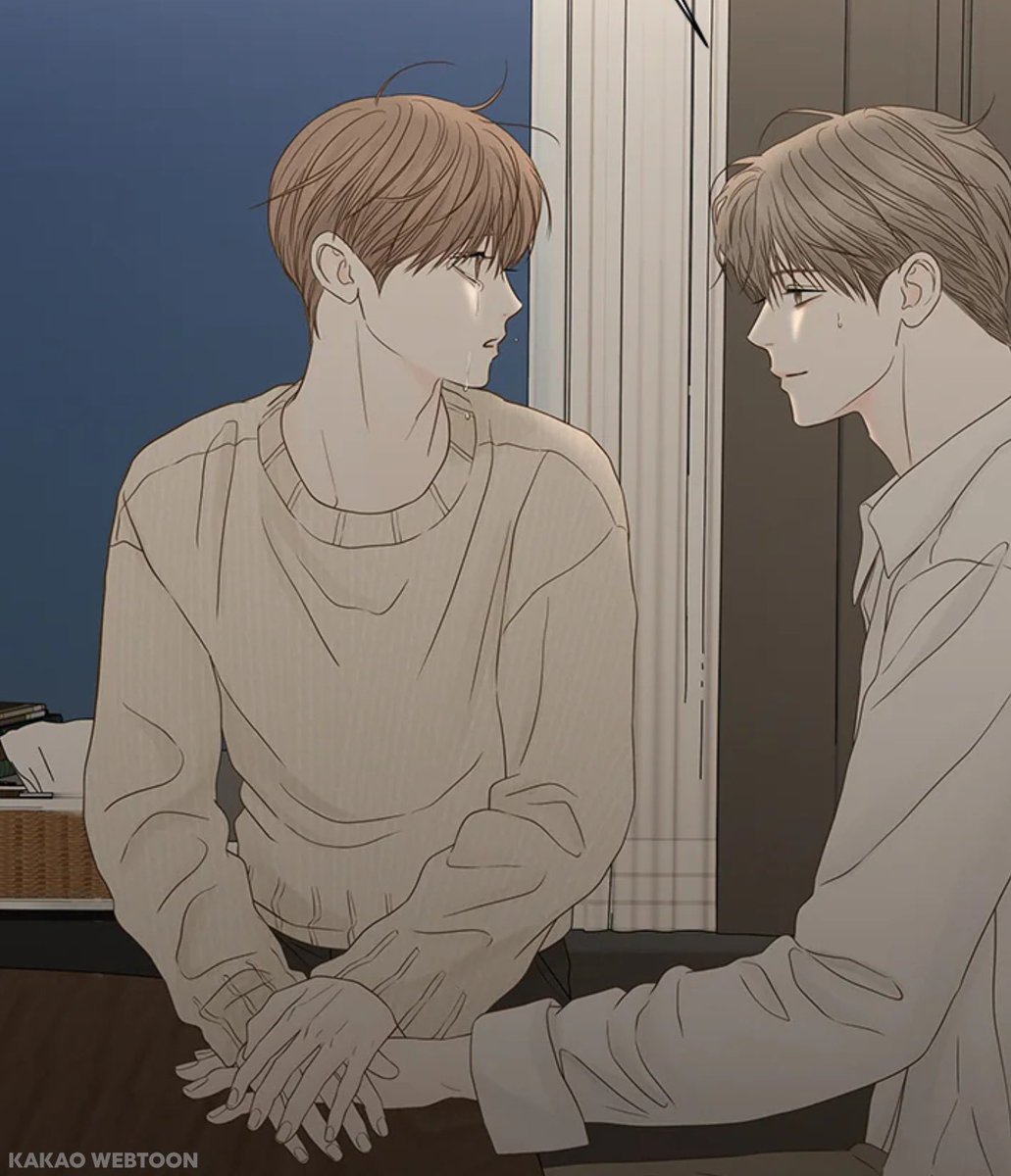 tinymnv's tweet photo. secret relationships spoilers //

tw// mentions of self harm, stabbing 

daon brought up that he wants to find a house for himself and that it must be a right time since soohyun doesn’t seem to be bothering jaemin anymore… however jaemin suddenly stabs his own hand with (+) https://t.co/KbEm5eIffO
