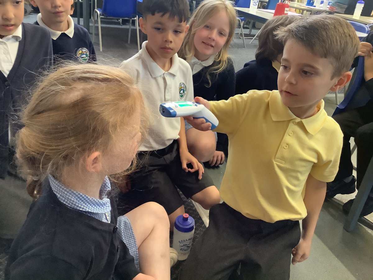 Balladenprimary's tweet photo. #whatisthetemperature?
Year two continues to extend their mathematical knowledge today looking at temperature and how to read it, we used Celsius to find out our own temperatures and found we were all between 36.6 and 36.8 degrees Celsius. https://t.co/eEypmRxHOM