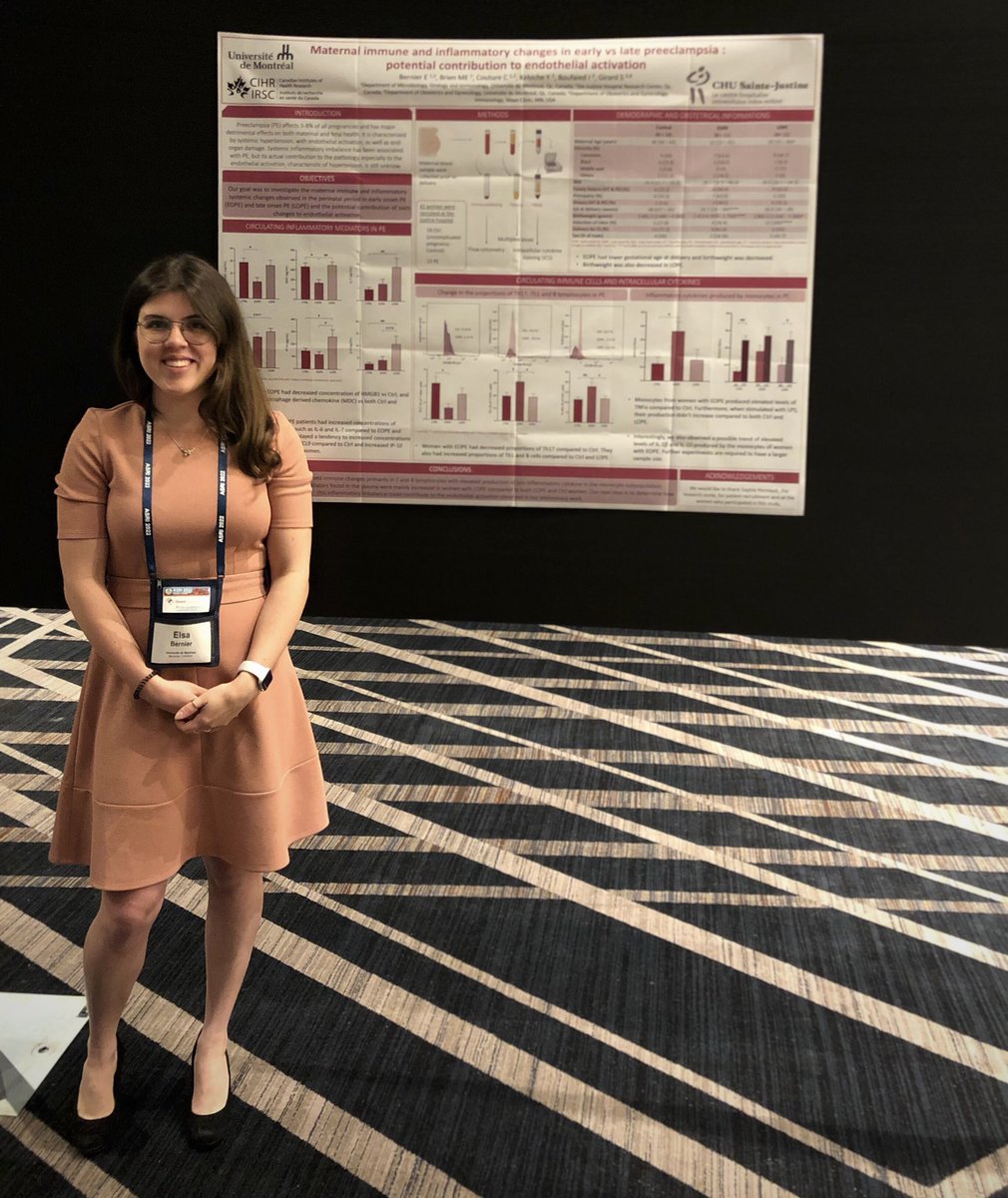 Come see me at poster P19 today at #ASRI2022 to discuss Preterm Birth and my colleague at P24 to learn more about Preeclampsia!
#Science #conference #poster
