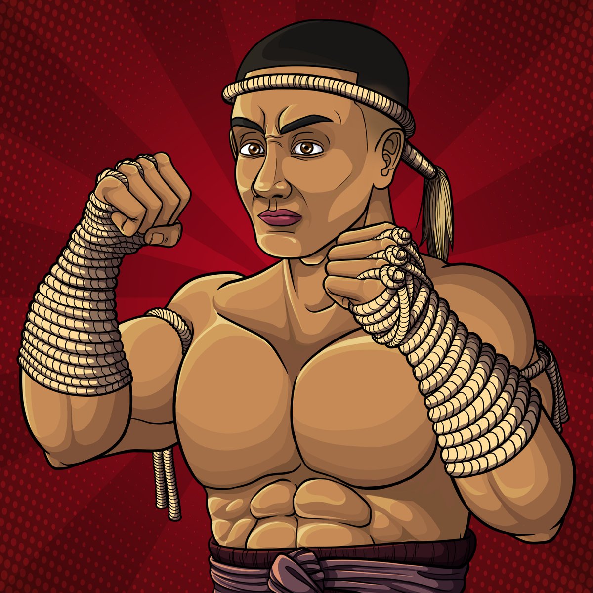 OfficialDJFuzz's tweet image. Minted! Check out @MixomanNFT new martial arts collection on @pentas_io