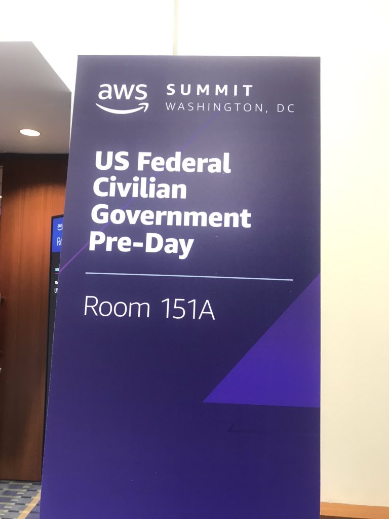 Morrison_author's tweet image. Covering #USDA &amp;amp; #DOI  #AWSSummit