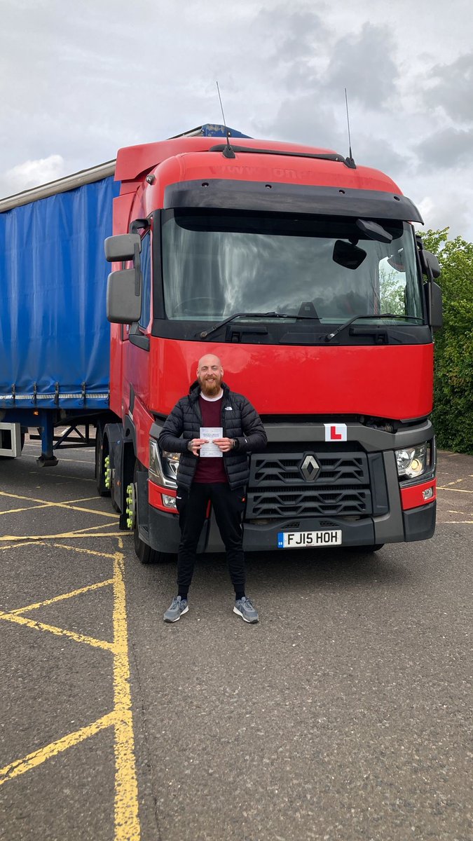 Well done Nathan Daffern, who's made the step up and passed his Class 1 test today! Congratulations. 👏😀🎉

Our top quality instructors can get you through your Cat C+E too. Call 0333 900 3 900 to get your course booked with us.