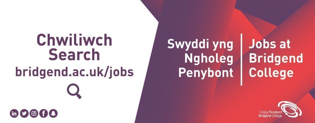 ⭐️Swydd yr Wythnos⭐️

Peiriannydd Cerbydau / Peiriannau Trwm a Chydlynydd Gweithdy

💷Graddfa gyflog 6/SO1: £27,877 - £33,011 y flwyddyn
⏳Llawn Amser a Pharhaol
📍Campws Pencoed

⏳Dyddiad cau: 31/05/2022

📲 www1.bridgend.ac.uk/jobs/