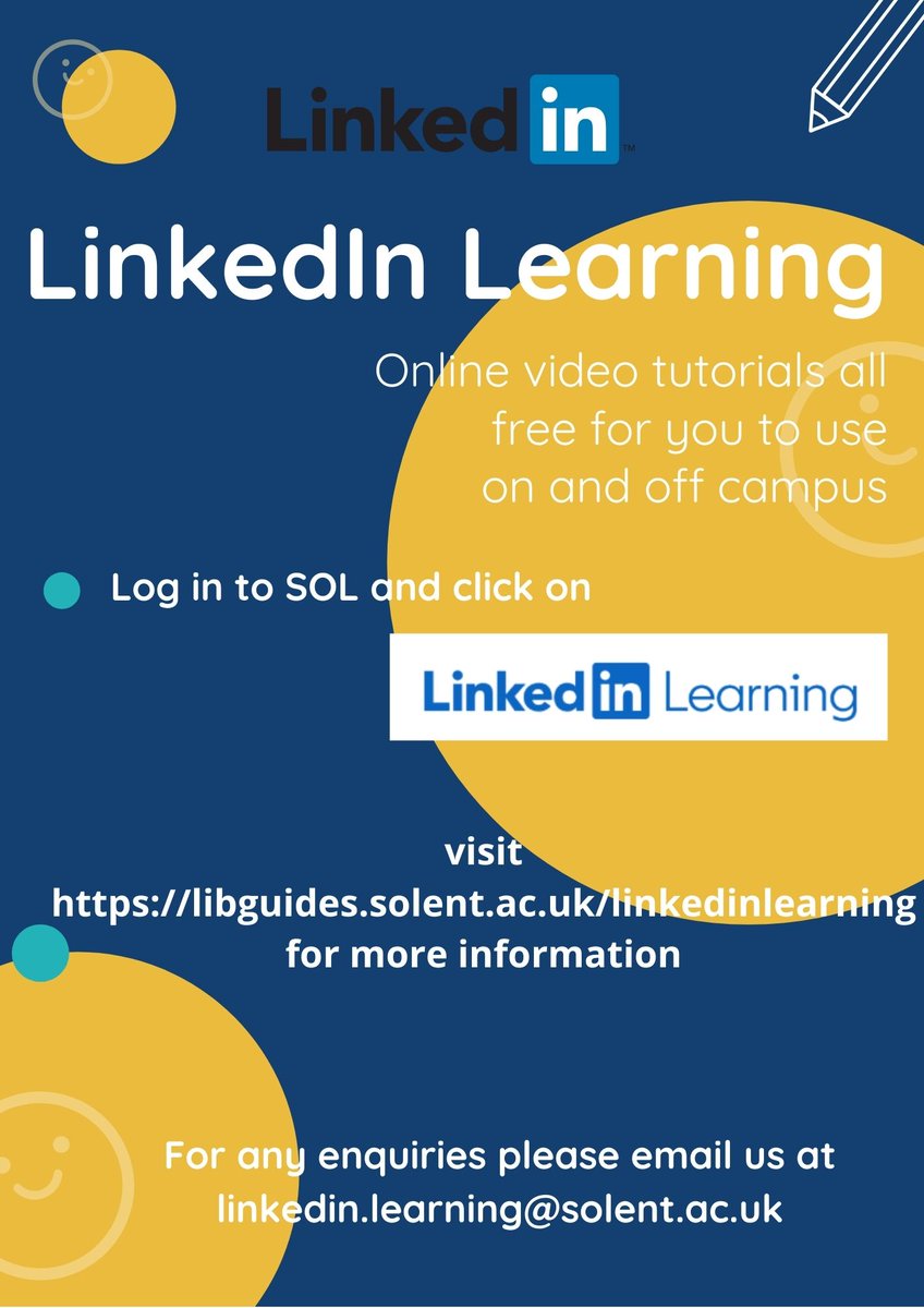 Solent Uni Library tweet media