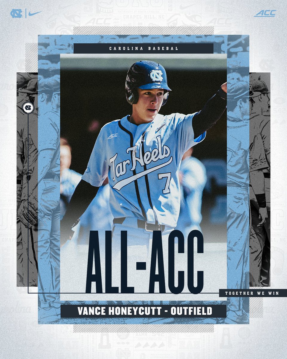 DiamondHeels's tweet photo. Conratulations to Danny Serretti, Angel Zarate and Vance Honeycutt on earning All-ACC honors - https://t.co/rZwiYMgDBe
#GoHeels x #FreakinAwesome https://t.co/MHRYpvZoM3