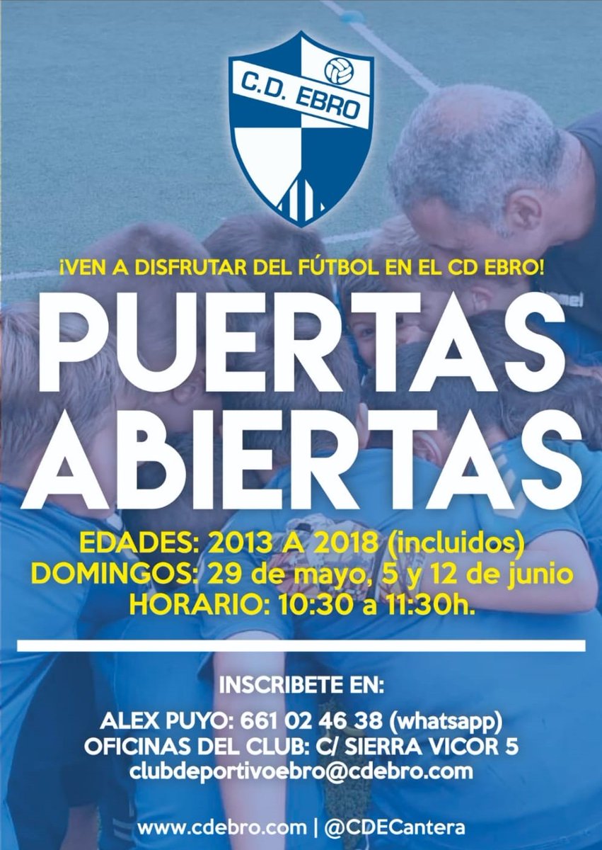 CD Ebro Cantera tweet media