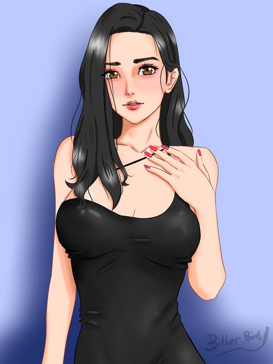 Bitter_paint's tweet photo. New look of model "Aunya"

#โฮมุ้เพื่อนเอ๋ย #วาด18บวก #การ์ตูนโป๊ #bitterpaint #digitalart https://t.co/ha0fYPjpMm
