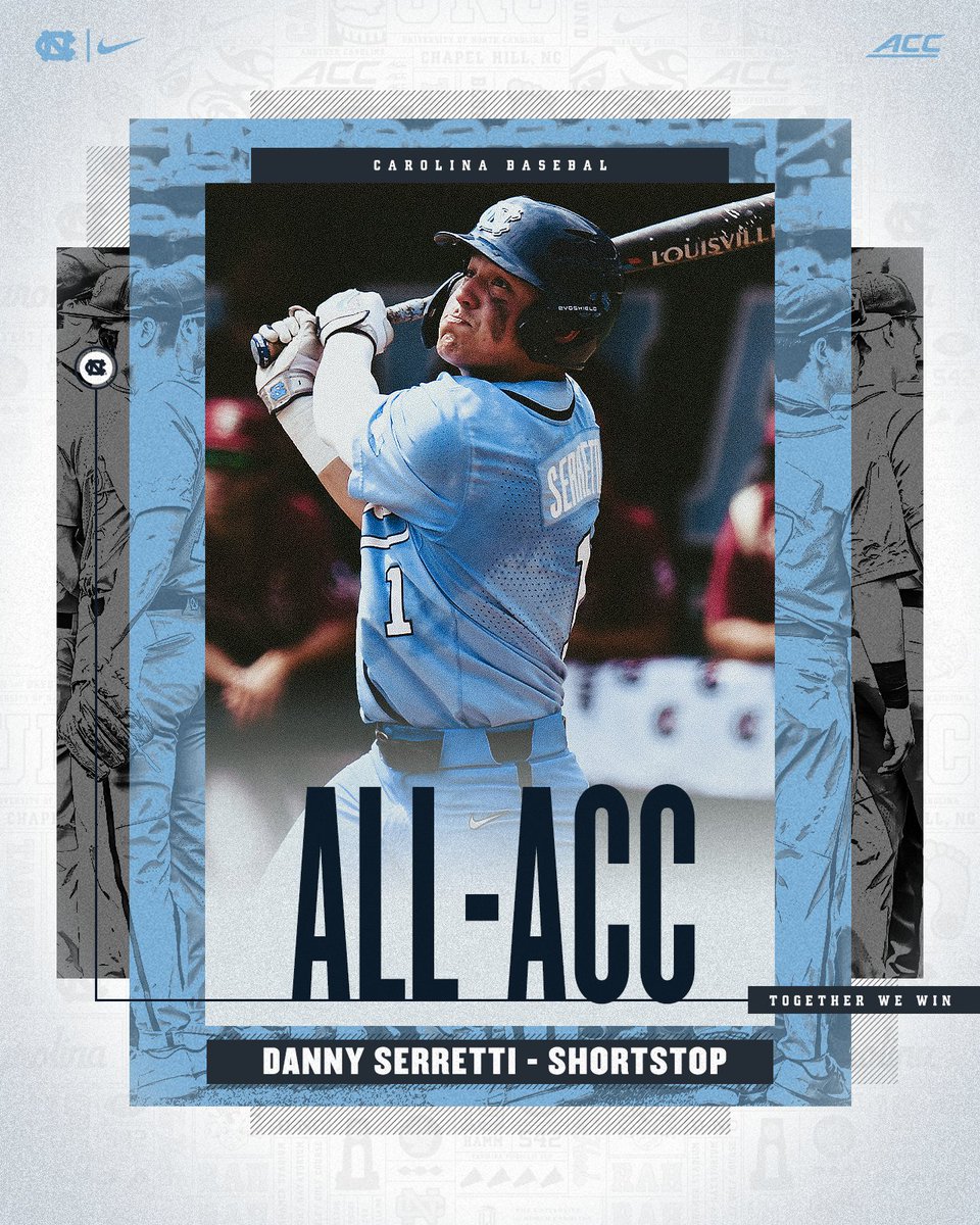 DiamondHeels's tweet photo. Conratulations to Danny Serretti, Angel Zarate and Vance Honeycutt on earning All-ACC honors - https://t.co/rZwiYMgDBe
#GoHeels x #FreakinAwesome https://t.co/MHRYpvZoM3