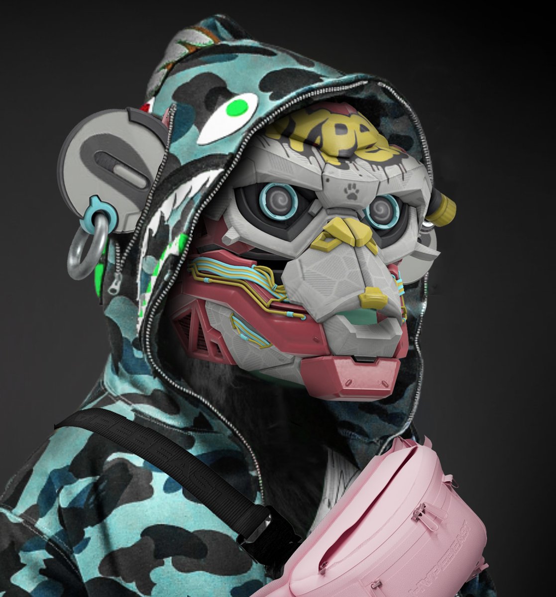 Cakelo_Ren's tweet photo. What do you thing about @HAPEsocial in a @ColliderCraft #chyper armor? #hyperfaction https://t.co/mrvRCcPneu