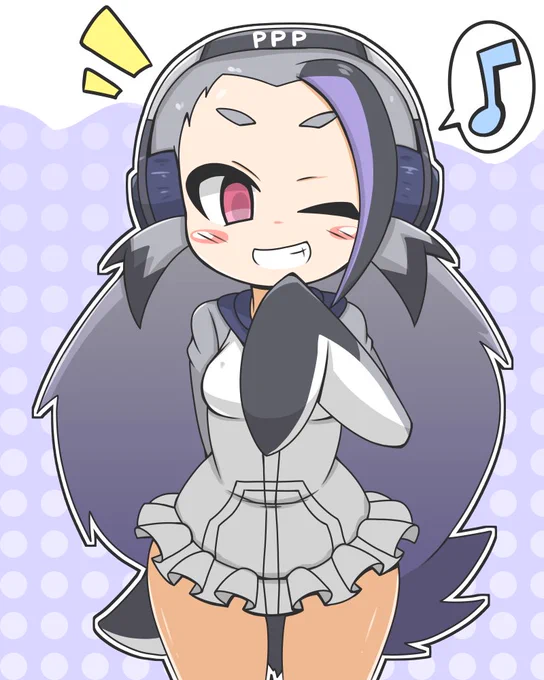 復帰絵ですジャイアントペンギン先輩#けものフレンズ 