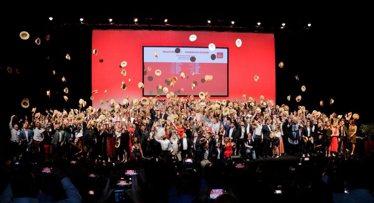 🎓Le 21 mai s’est déroulée la cérémonie de remise des diplômes de l’ESSCA.

Un grand moment d'émotion en présence des diplômés de tous nos campus et de tous les programmes.

Bonne route à tous et toutes <a href="/AlumniEssca/">ESSCA Alumni</a> !