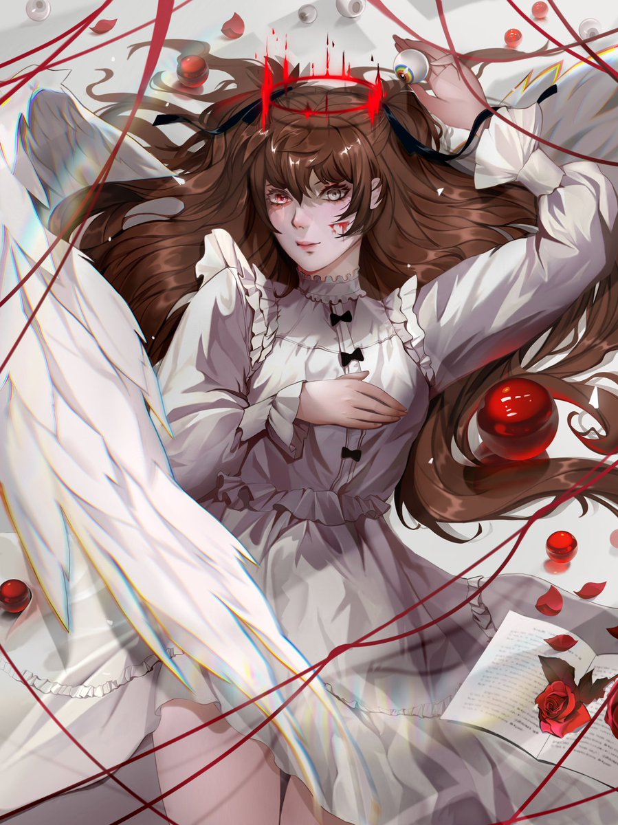 Blood Eyes!✨👀 
She's an angel with a desire for perfect eyes, and she's surrounded by hundreds of girl's eyes.

🌹 Reserve piece 0.38 eth!

foundation.app/@EYEGIRL/eyegi…

#FND #NFTCommmunity #waifu #NFTJapan